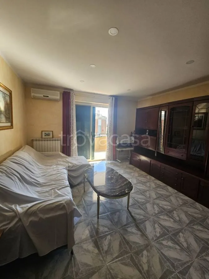 Living Room - Apartment with Balcony in Vitulazio