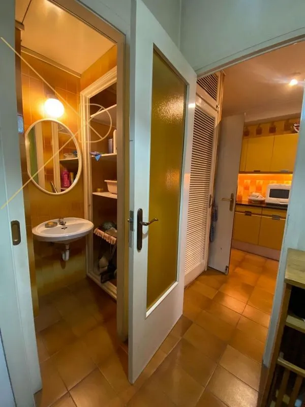 Köök - Apartment with Terrace in Les Corts, Barcelona
