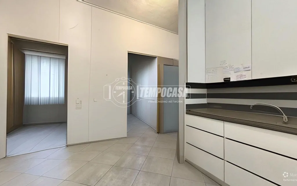 Köök - Trilocale with Balcony in Turin