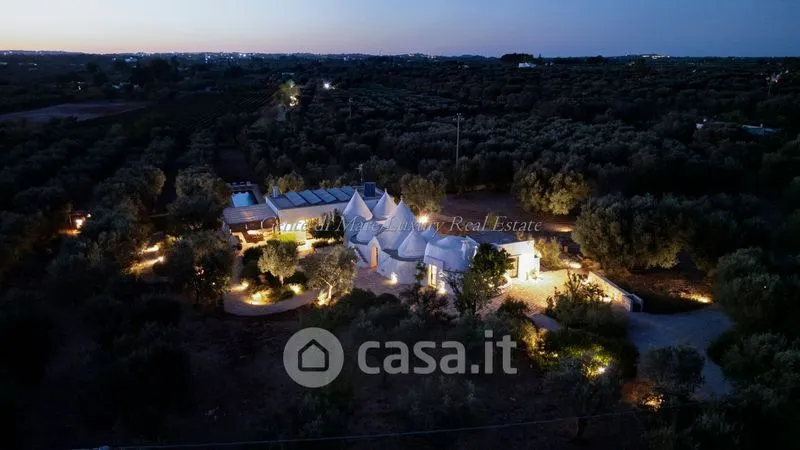 Vue aérienne - Trullo with Pool in Ostuni