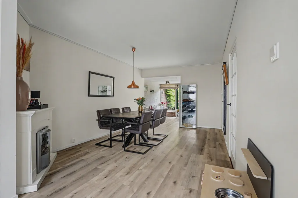 Dining Room - Two-Storey House with Garden in Almelo