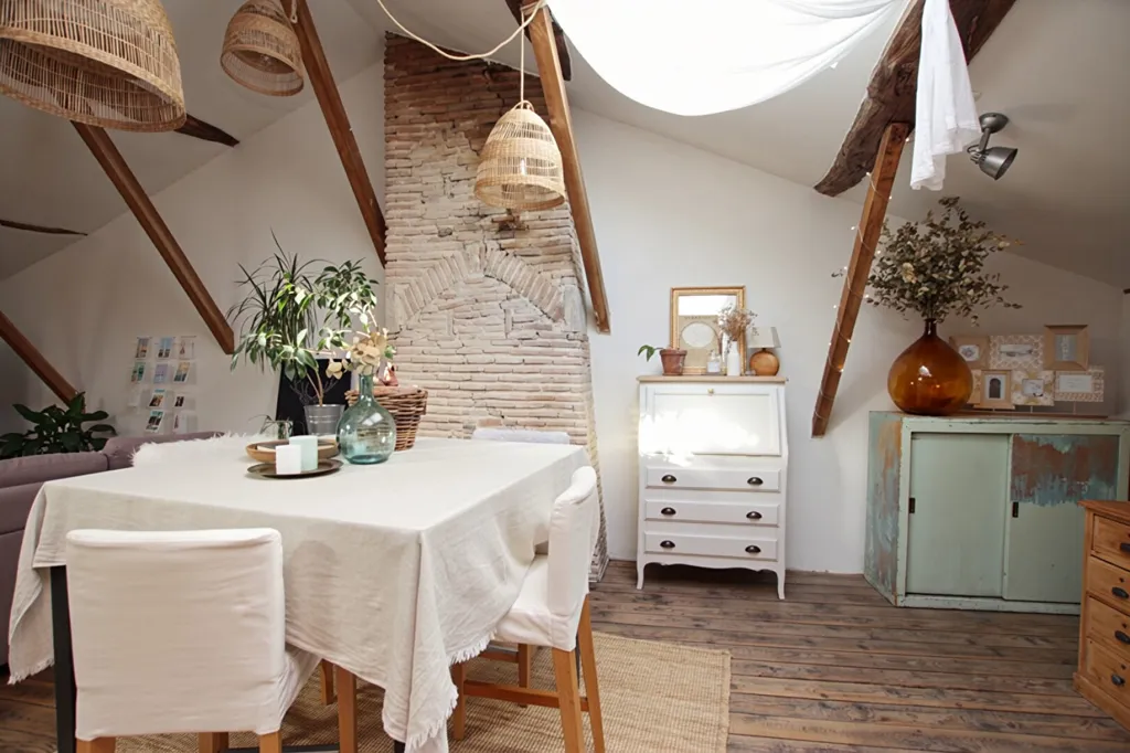 Salle à manger - Appartement Atypique dans Village de Toussieu