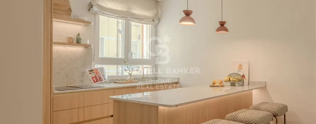 Köök - Refurbished Flat with South Orientation in Ibiza, Retiro