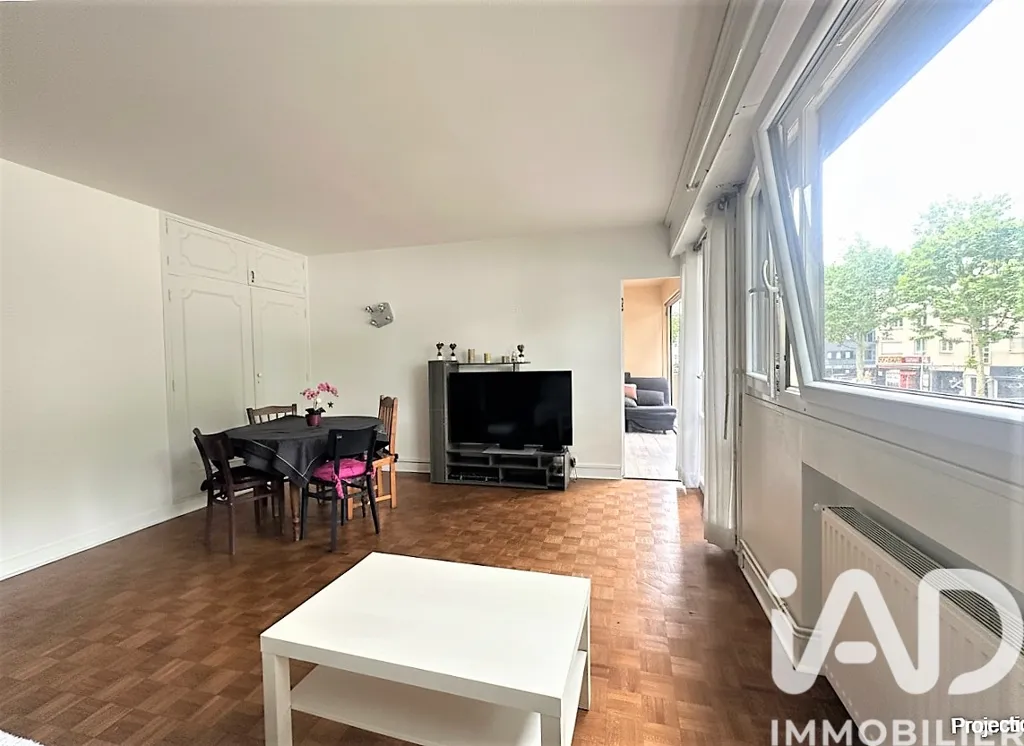 Séjour - Appartement T3 avec Loggias à Rouen