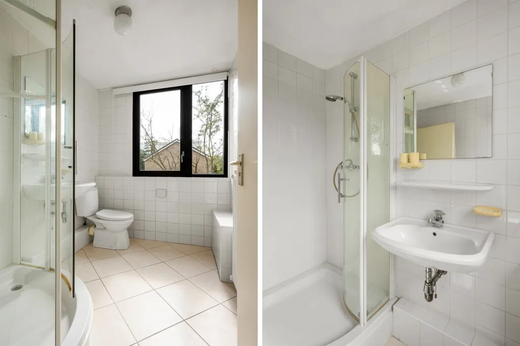 Salles de bain - Corner House with Garden in Zeist