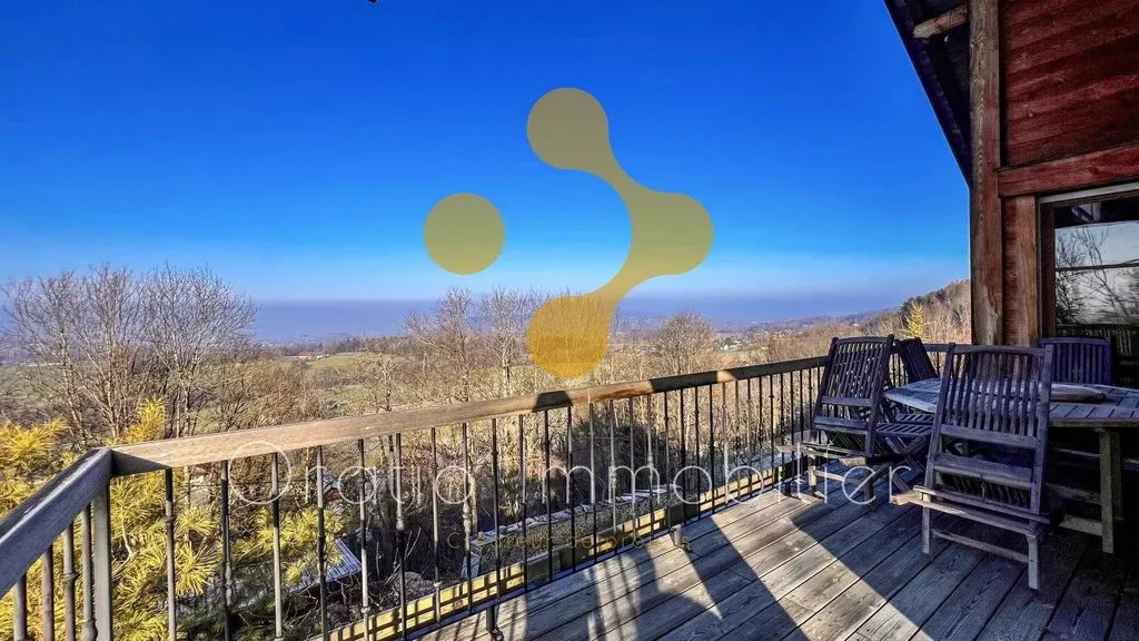 Terrasse - Maison d'Architecte avec Piscine à Gruffy