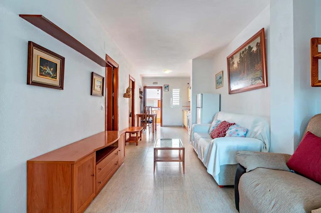 Living Room - Apartment with Pool and Terrace in Almerimar