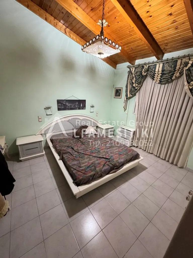 Bedrooms - Apartment with Large Balcony in Peristeri