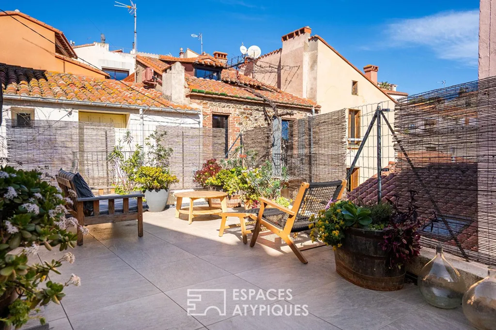 Terrass - Characterful Flat with Rooftop in Banyuls-sur-Mer