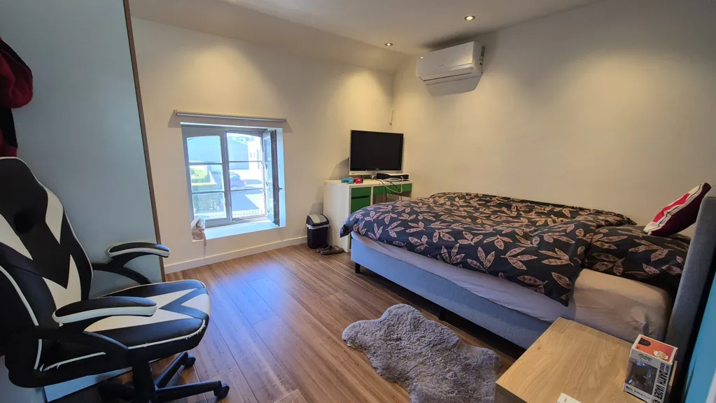 Chambres - Hoeve Rénovée avec Vue Campagne à Sint-Martens-Lierde