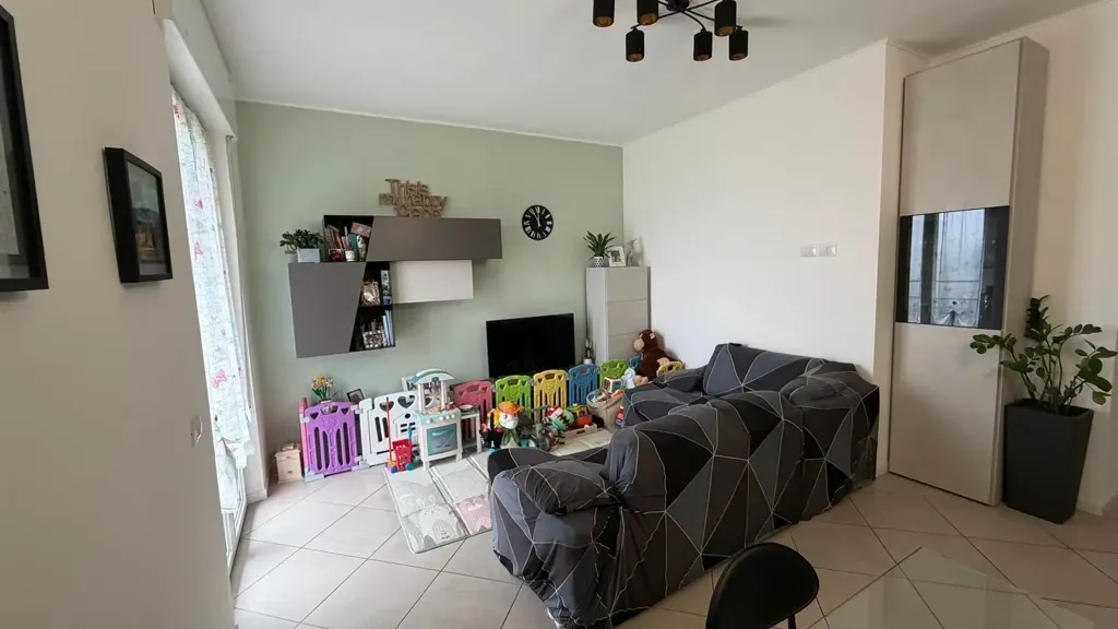 Séjour - Rustic-Style Flat with Balcony in Mantova