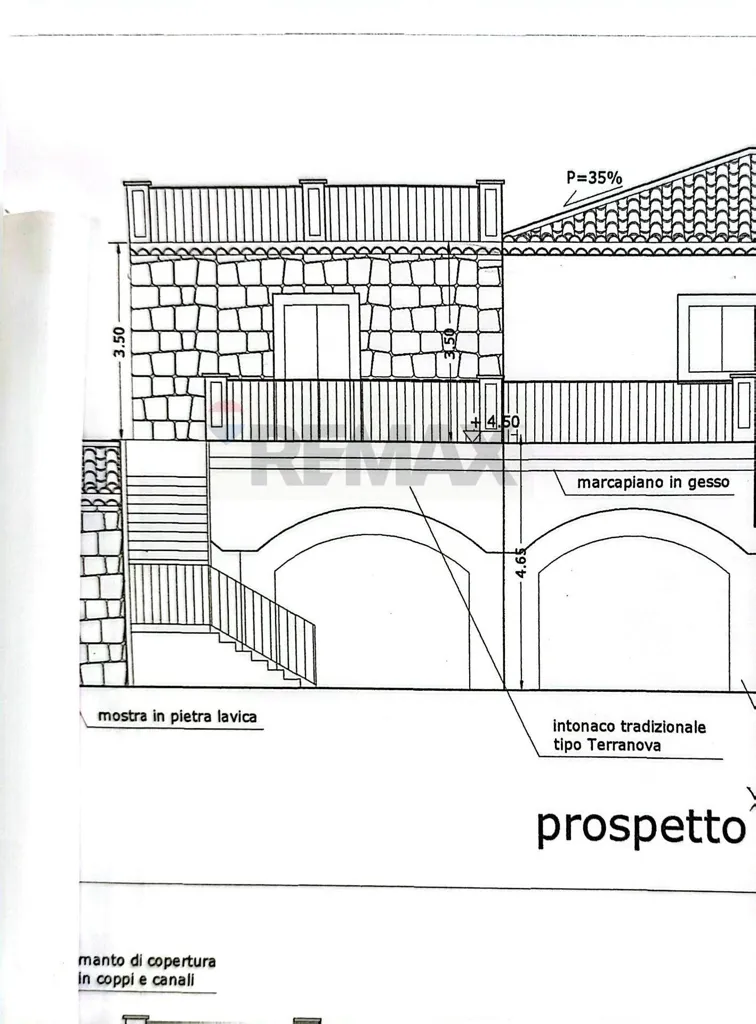 New Construction with Terrace in Santa Venerina
