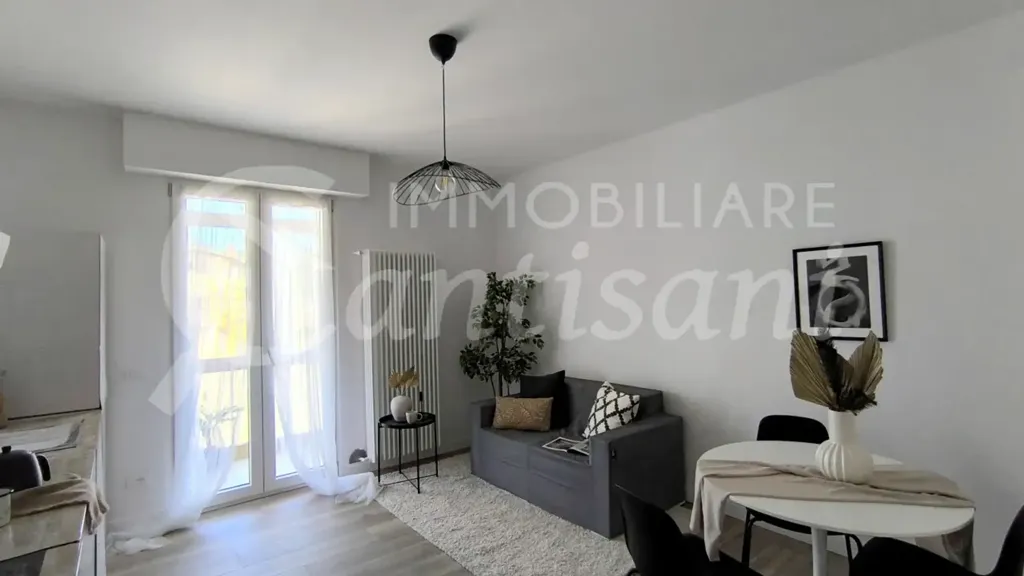 Living Room - Rearranged Apartment with Balcony in Florence