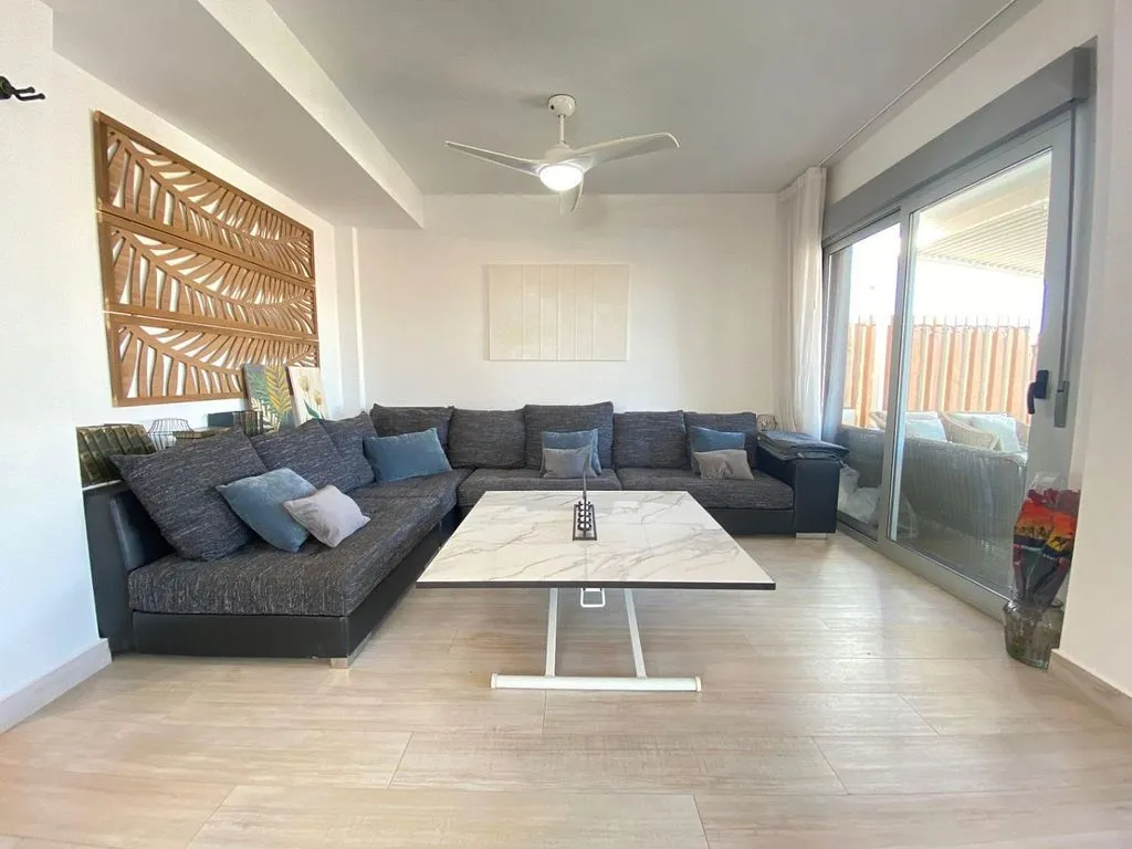 Séjour - Chalet with Pool and Terrace in Cala de Finestrat