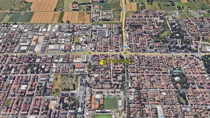 Õhuvaade - Apartment with Balcony in Carpi