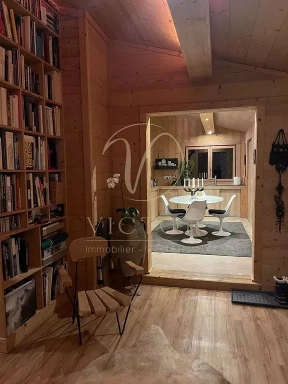 Séjour - Chalet de luxe avec vue montagne à Megève