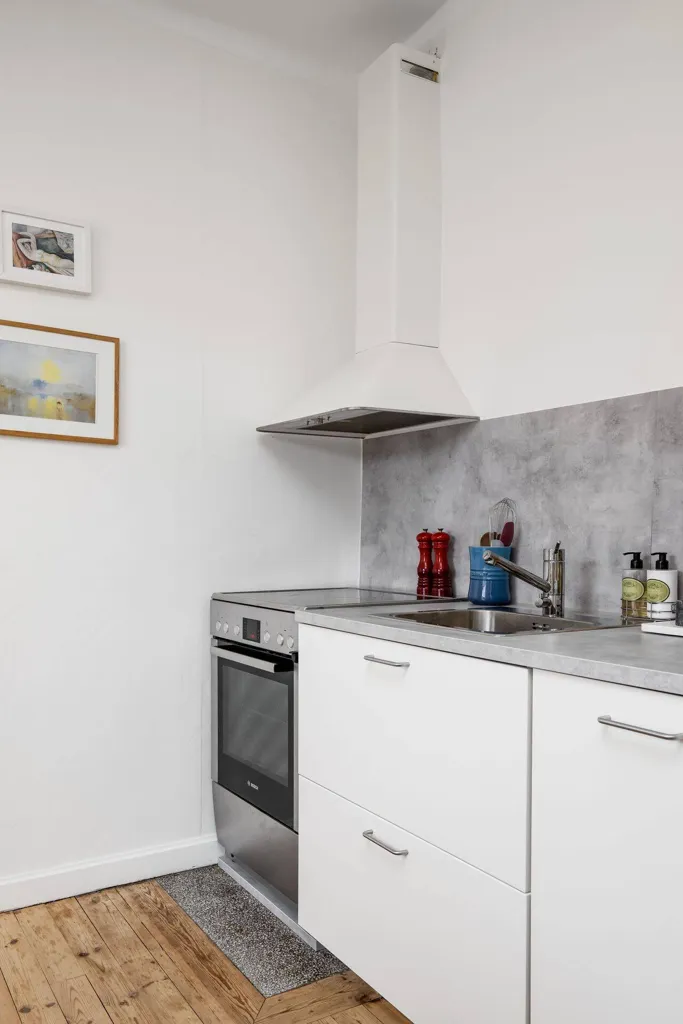 Cuisine - Apartment with High Ceilings in Linköping