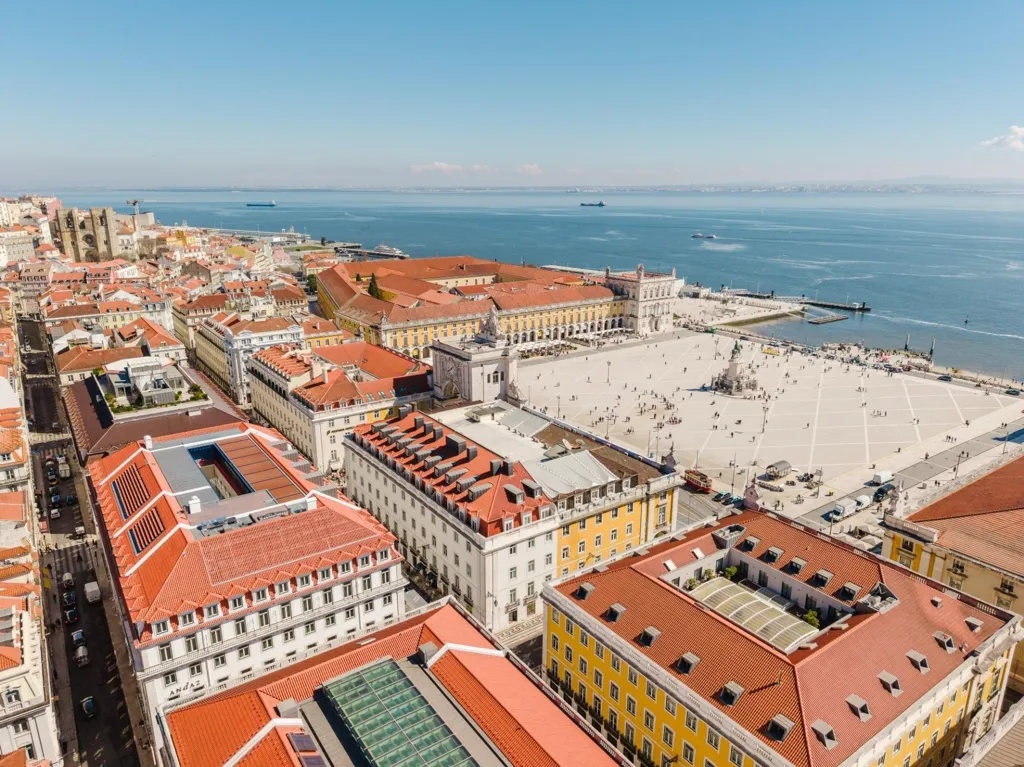Õhuvaade - 1-Bedroom Apartment with Balcony in Lisbon