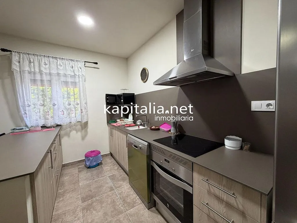 Köök - Chalet with Garden and Garage in Ontinyent