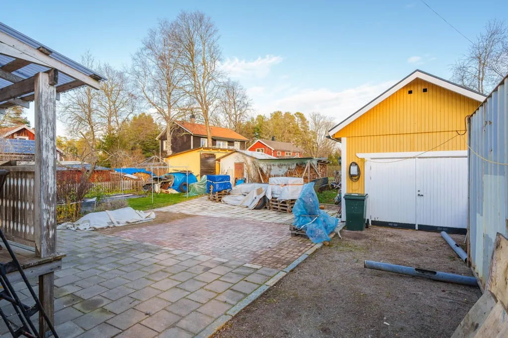 Garden - 1-Plan Villa with Inglazed Terrace in Älvkarleby