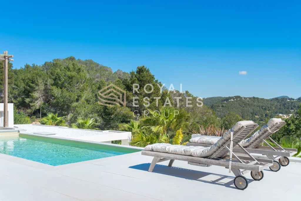 Piscine - Villa with Panoramic Views in Ibiza