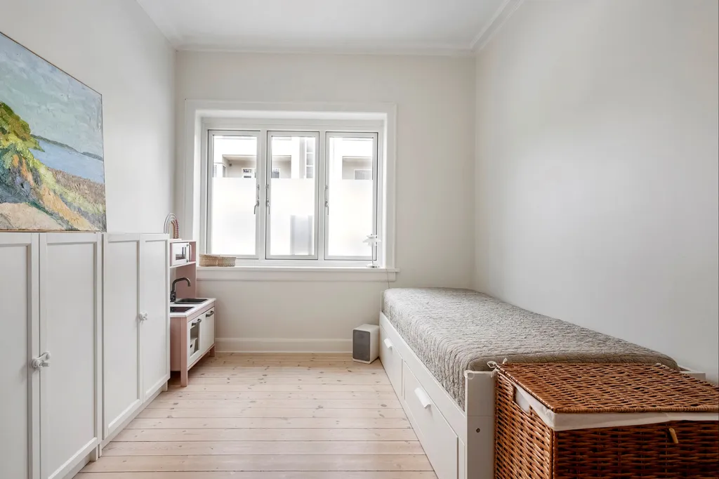 Chambres - Charming 3-Bedroom Flat with Balcony in Ordrup