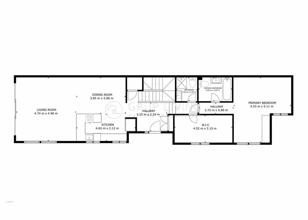 Floor Plan - Luxury House with Pool in Sitges