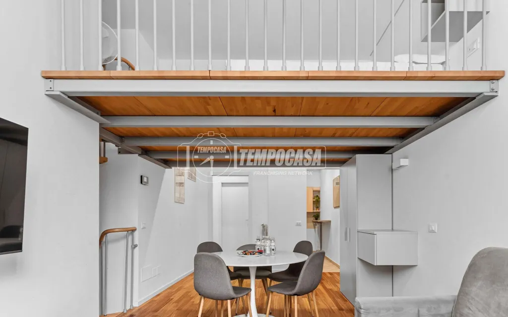 Sala da pranzo - Modern Loft with South View in Milan