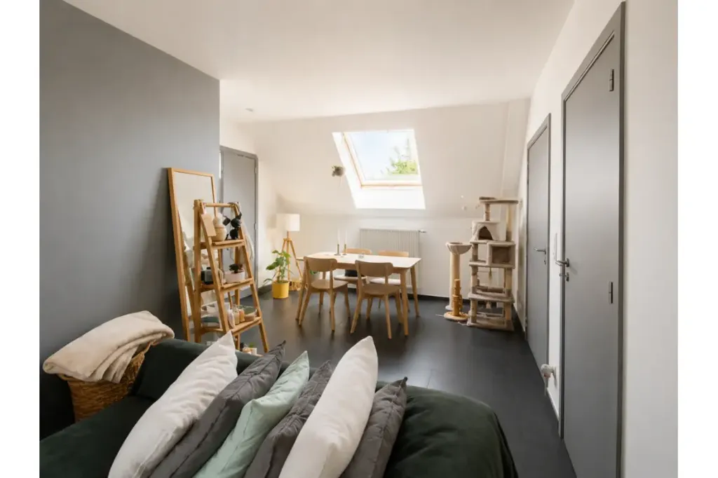 Soggiorno - Duplex Studio near Braine-le-Comte Station