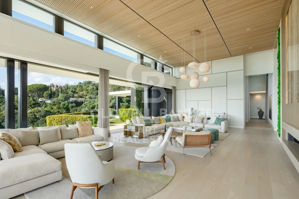 Séjour - Ultra-modern Villa with Panoramic Views in Benahavís