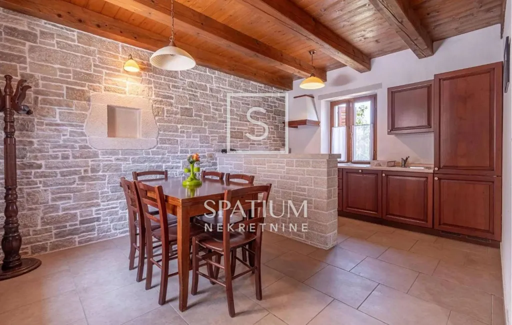 Sala da pranzo - Rustic Estate with Pool in Tinjan, Pazin