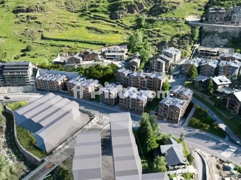 Vista aerea - Modern Apartment with Mountain Views in El Tarter
