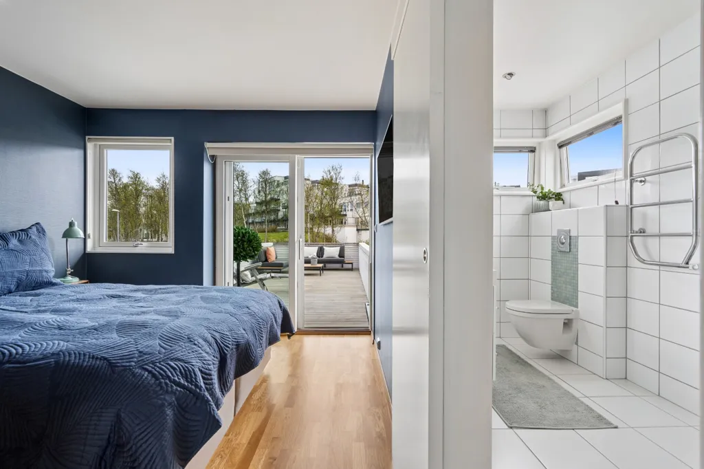 Magamistoad - Modern Terraced House with Garage in Tromsø