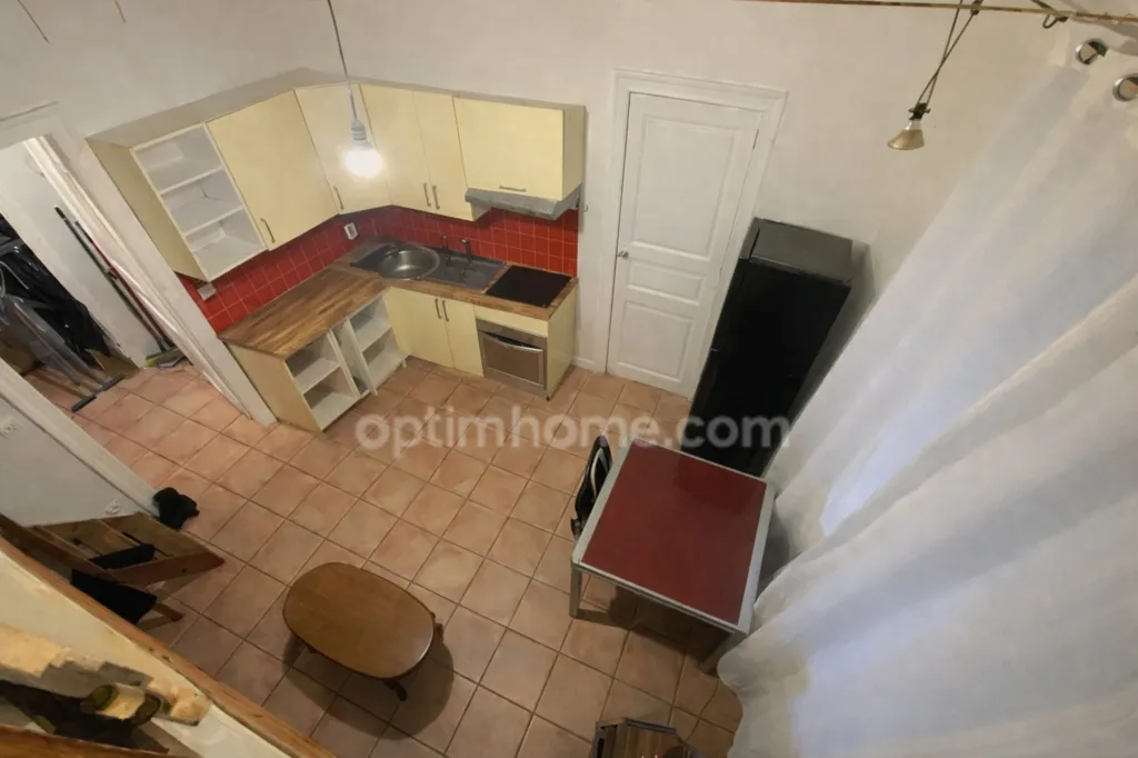 Köök - 2-Bedroom Apartment with Balcony in Sète