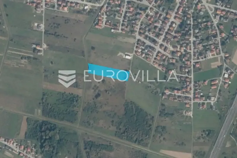 Vue aérienne - Urban Land with Open Views in Sesvete