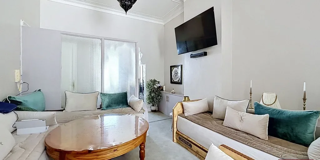 Living Room - Triplex with Charm in Schaarbeek