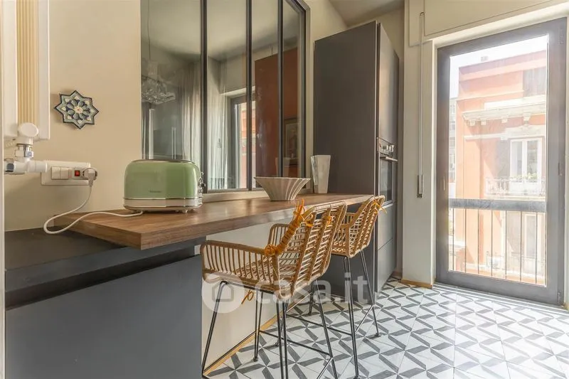 Cuisine - Modernised Apartment with Balcony in Bari
