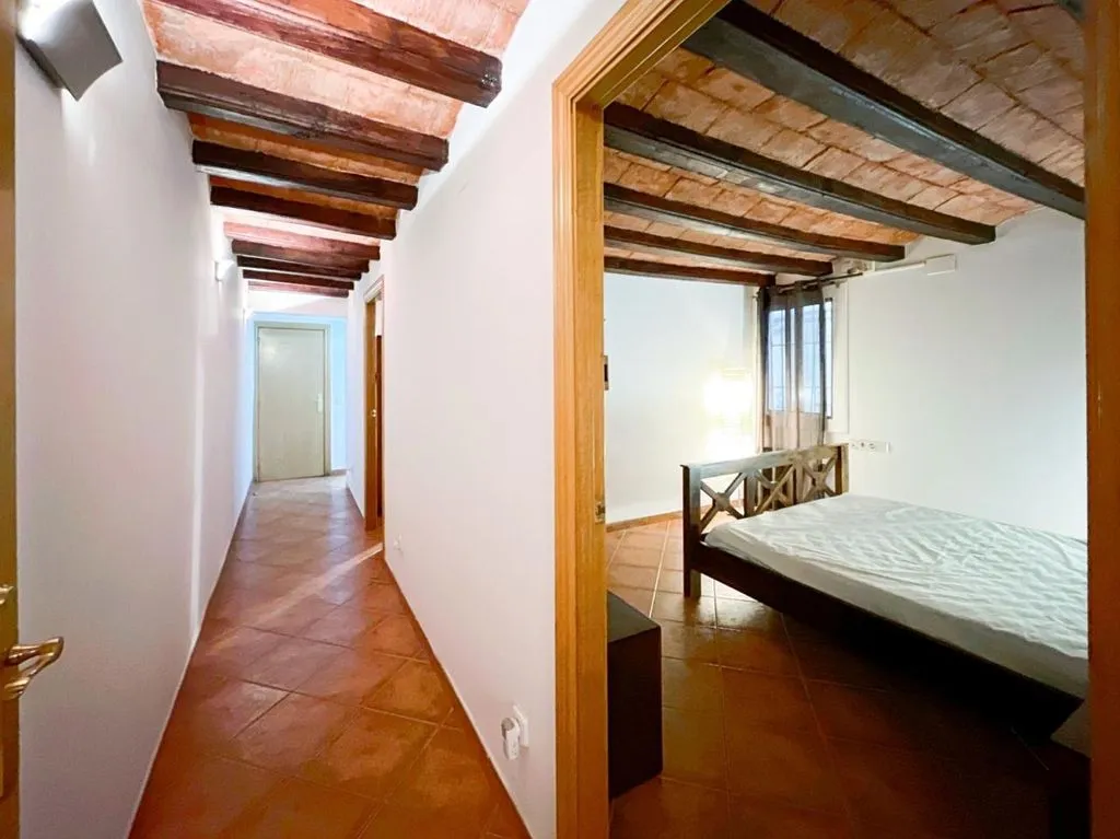 Magamistoad - Flat with Wooden Beams in Central Barcelona