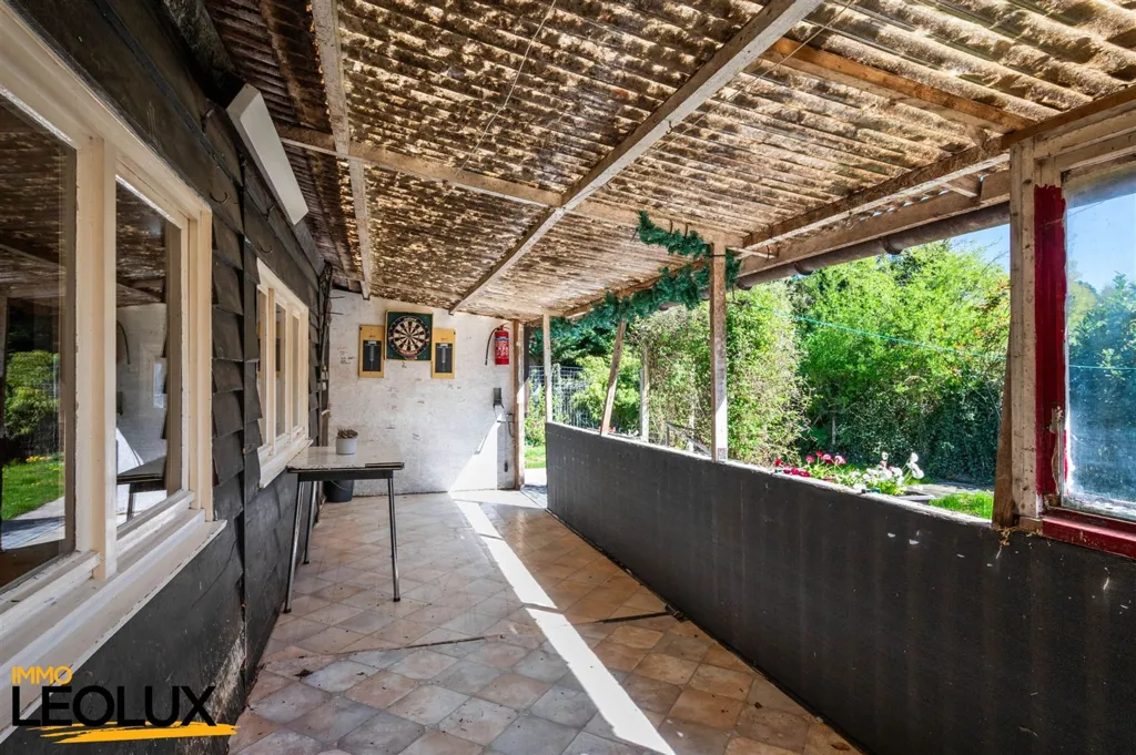 Terrasse - Chalet de 2 Chambres au Cœur d'Asse