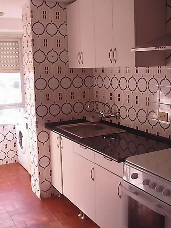 Cucina - Apartment with Pool in Eurosol/ Els Terrers