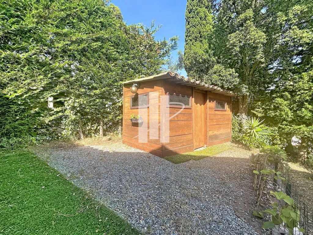 Jardin - Villa avec Piscine Chauffée à Boulouris