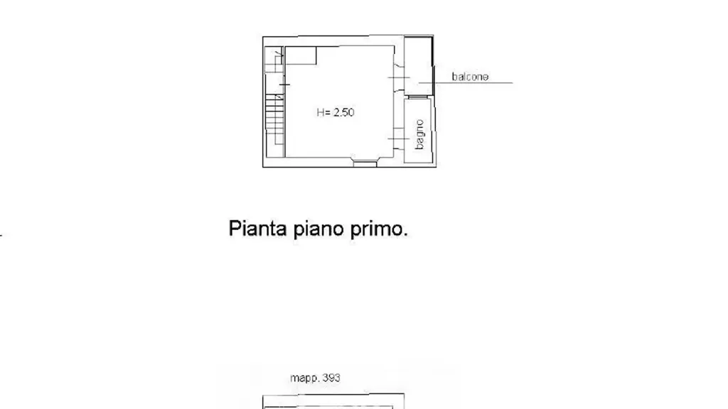 Floor Plan - Rustic Terraced House with Sea View in Massarosa