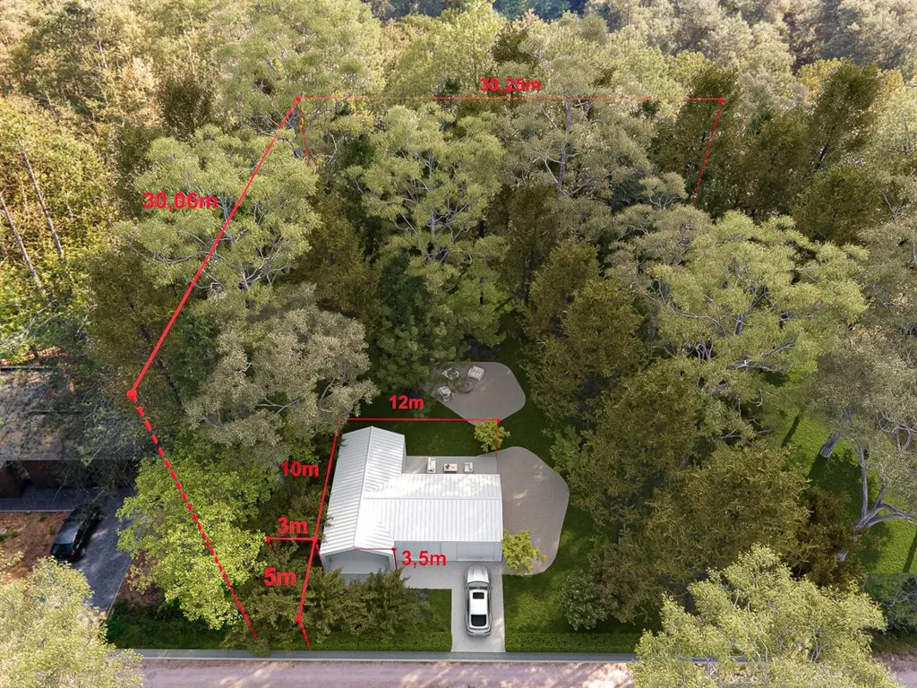 Plaan - Recreation Plot with Building Permit in Wechelderzande