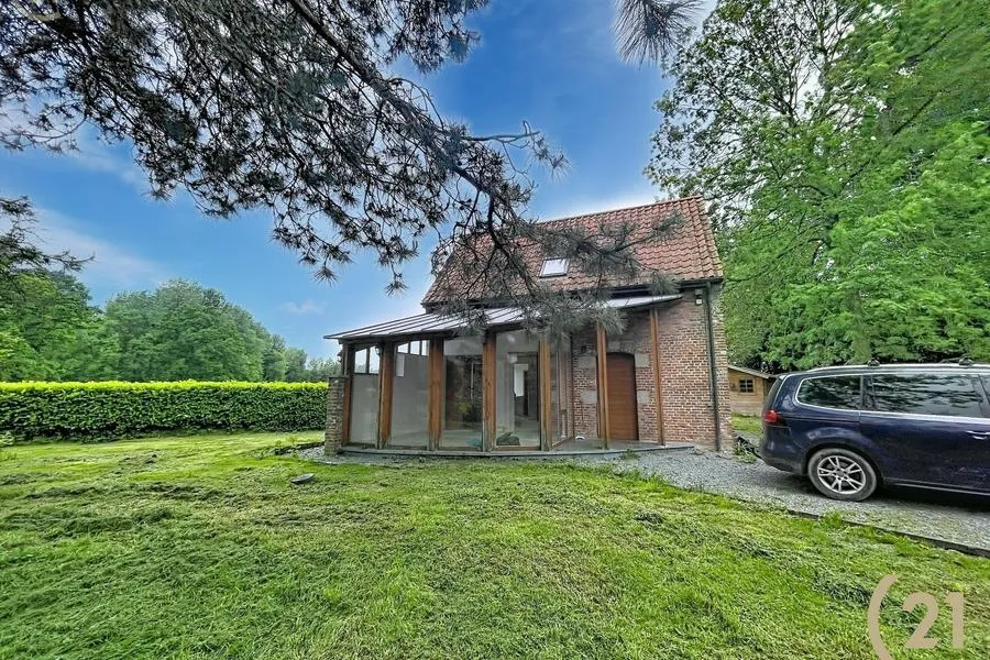 Jardin - Maisonnette Charmante dans le Domaine d'un Château à Braffe