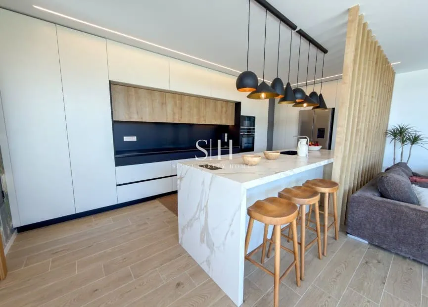 Kitchen - Contemporary Villa with Private Pool in San Fulgencio