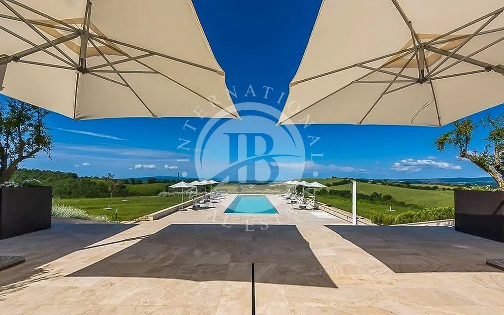 Piscina - Luxury Villa with Panoramic Pool in Manciano, Tuscany