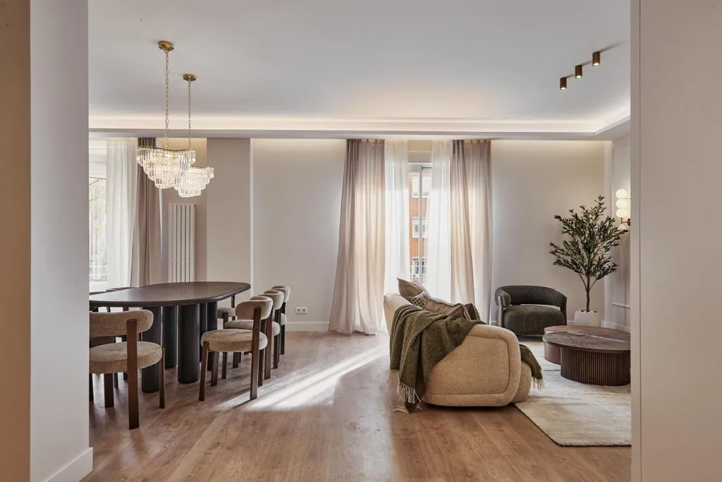 Salle à manger - Spacious Apartment with Balcony in Madrid