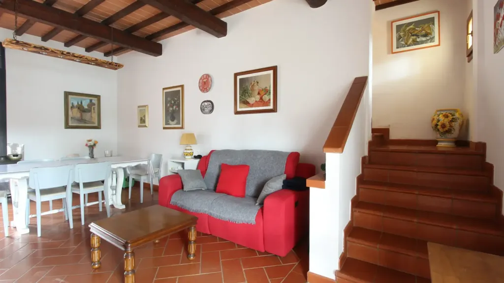 Séjour - Rustic Villa with Private Garden in Vinci