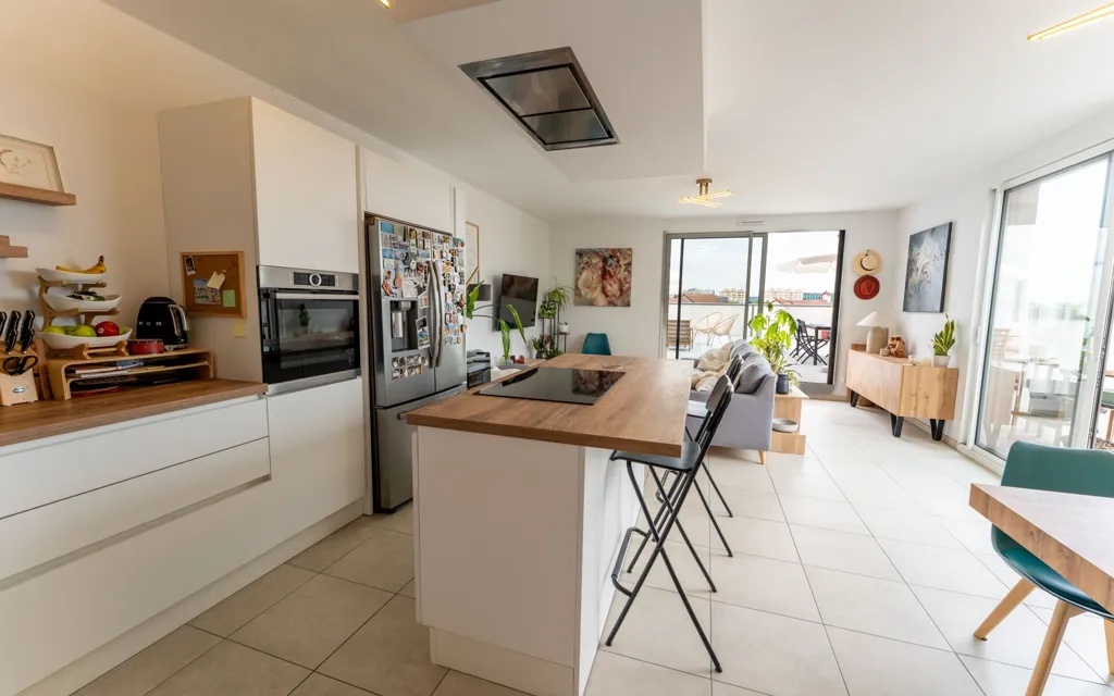 Cuisine - Appartement récent avec terrasse à Thionville