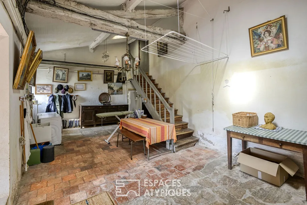 Utility Room - Château with Vineyard Views near Nantes